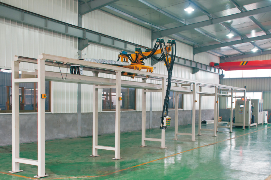 Linia de producție a mașinilor de injecție de spumare de tip H Linia de producție a mașinilor de injecție de spumare de tip H